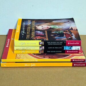 American Girl Julie 5-Book Set Meet Julie + Ivy + 3 Mysteries San Francisco 1974